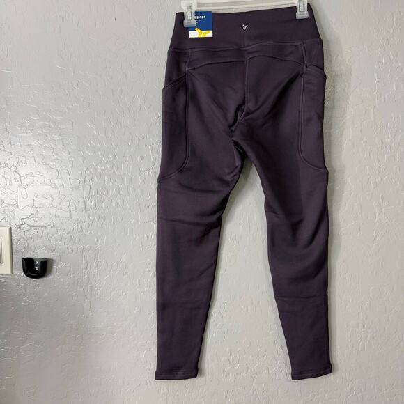 Old Navy High-Waisted UltraCoze Leggings, Purple, S Petite - Picture 2 of 7